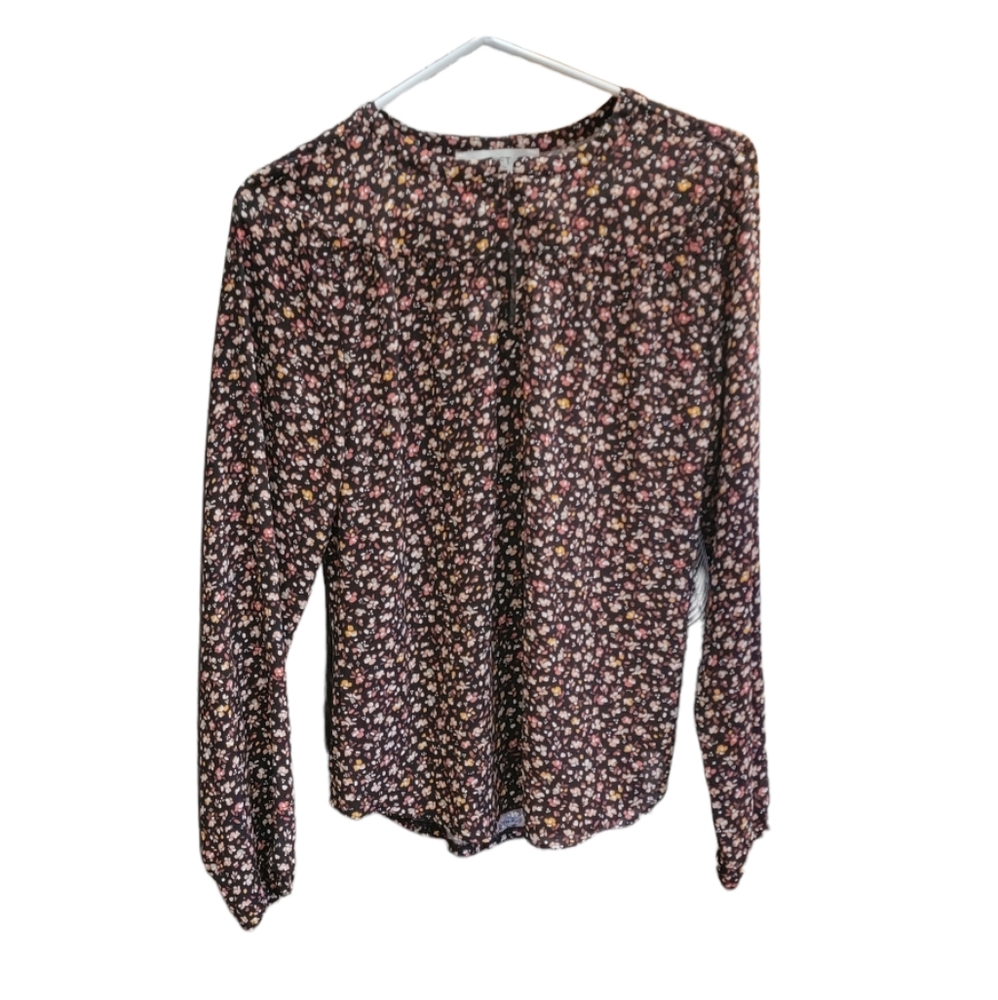 LOFT Floral Blouse